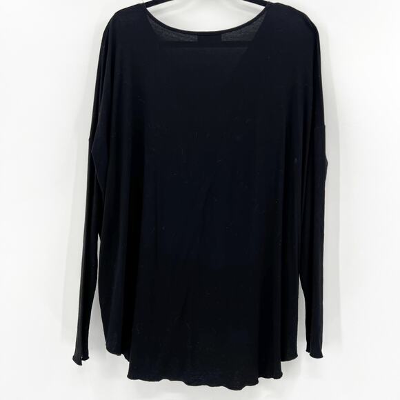 Culture Phit Black Long Sleeve Top L - Picture 3 of 5